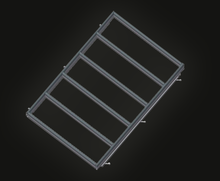 Assembly tables HT 2045 L Parallelogram support, cmpl., for 90° Someco